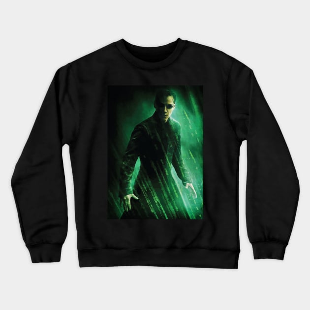 Matrix Crewneck Sweatshirt by Durro